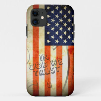 アメリカの愛国心の神に私たちはiPhone 5ケースを信頼 iPhone 11 ケース