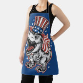 アメリカの愛国恐竜 エプロン (インサイチュ)