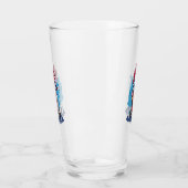 アメリカの愛国的なチキン・バンダナとシェード タンブラーグラス (左)