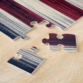 アメリカの愛国的な動揺してフローラ ジグソーパズル (側面)