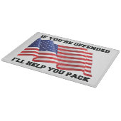 アメリカの愛国者 カッティングボード (角)