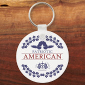 アメリカの愛国者 キーホルダー (正面)