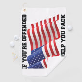 アメリカの愛国者 ゴルフタオル (インサイチュ)