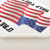 アメリカの愛国者 シェルパブランケット (3/4)