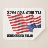 アメリカの愛国者 シェルパブランケット (正面(横))