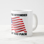 アメリカの愛国者 ジャンボコーヒーマグカップ (正面右)