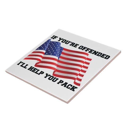 アメリカの愛国者 タイル (側面)