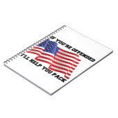 アメリカの愛国者 ノートブック (左側)