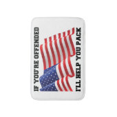 アメリカの愛国者 バスマット (正面縦)