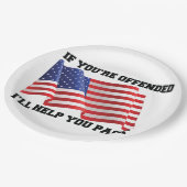 アメリカの愛国者 ペーパープレート (アングル)