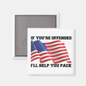 アメリカの愛国者 マグネット (正面/裏面)