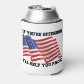 アメリカの愛国者 缶クーラー (缶裏面)