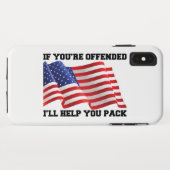 アメリカの愛国者 Case-Mate iPhoneケース (裏面(横))