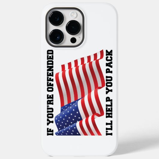アメリカの愛国者 Case-Mate iPhoneケース (裏面)