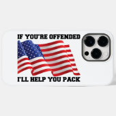 アメリカの愛国者 Case-Mate iPhoneケース (裏面 (横))
