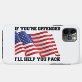 アメリカの愛国者 Case-Mate iPhoneケース (裏面(横))