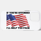 アメリカの愛国者 Case-Mate iPhoneケース (裏面 (横))