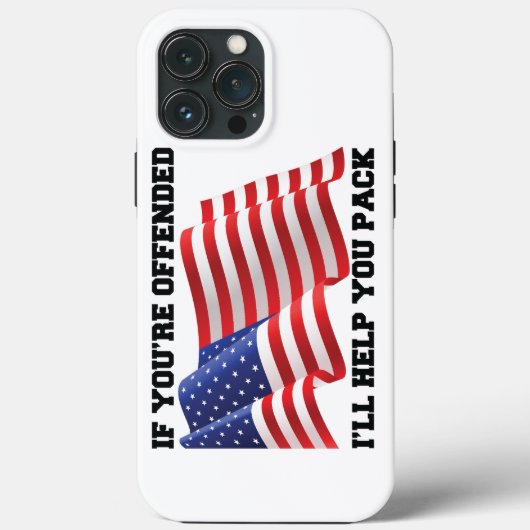 アメリカの愛国者 Case-Mate iPhoneケース (裏面)