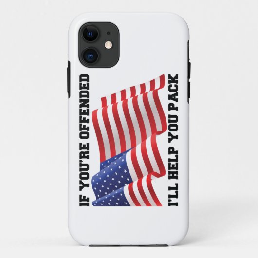 アメリカの愛国者 Case-Mate iPhoneケース (裏面)