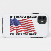 アメリカの愛国者 Case-Mate iPhoneケース (裏面(横))