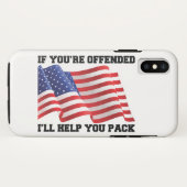 アメリカの愛国者 Case-Mate iPhoneケース (裏面(横))