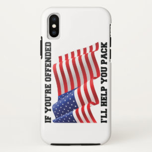 アメリカの愛国者 iPhone XSケース