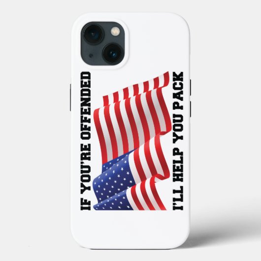 アメリカの愛国者 Case-Mate iPhoneケース (裏面)