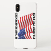 アメリカの愛国者 iPhoneケース (裏面)