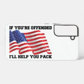 アメリカの愛国者 SAMSUNG GALAXYケース (裏面横)