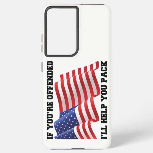 アメリカの愛国者 SAMSUNG GALAXYケース (裏面)