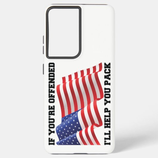 アメリカの愛国者 SAMSUNG GALAXYケース (裏面)