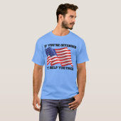 アメリカの愛国者 Tシャツ (正面フル)