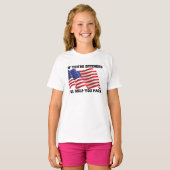 アメリカの愛国者 Tシャツ (正面フル)