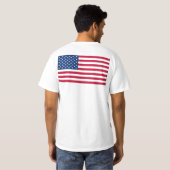 アメリカの愛国者 Tシャツ (裏面フル)