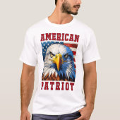 アメリカの愛国者Tシャツ Tシャツ (正面)