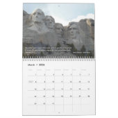 アメリカの感動的な景色カレンダー カレンダー (3月 2026)