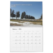 アメリカの感動的な景色カレンダー カレンダー (2月 2026)