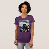 アメリカの戦士たちによる激戦地の浜辺への上陸作戦 Tシャツ (正面フル)