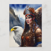 アメリカの戦士の王女 ポストカード (正面)
