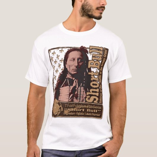 アメリカの戦士「トール・ブル」 Tシャツ (正面)