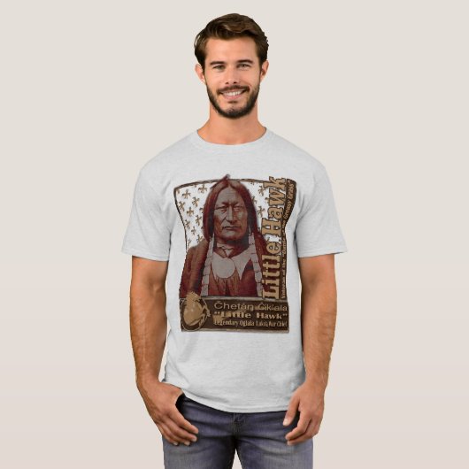 アメリカの戦士「リトルホーク」 Tシャツ (正面フル)