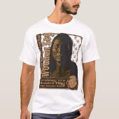 アメリカの戦士「木の足」 Tシャツ (正面)