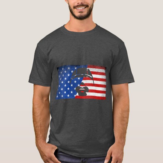 アメリカの戦士 Tシャツ (正面)