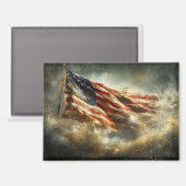 アメリカの戦闘旗 マグネット (正面/裏面)