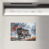アメリカの戦闘旗 マグネット (インサイチュ (食洗機))
