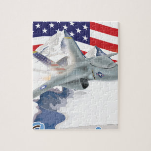 アメリカの戦闘機 ジグソーパズル