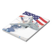 アメリカの戦闘機 ノートパッド (回転)