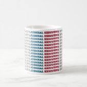 アメリカの抑制と均衡 コーヒーマグカップ (中央)