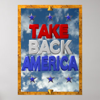 アメリカの抗議標識を占拠する ポスター