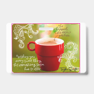 アメリカの挨拶状 バッジ